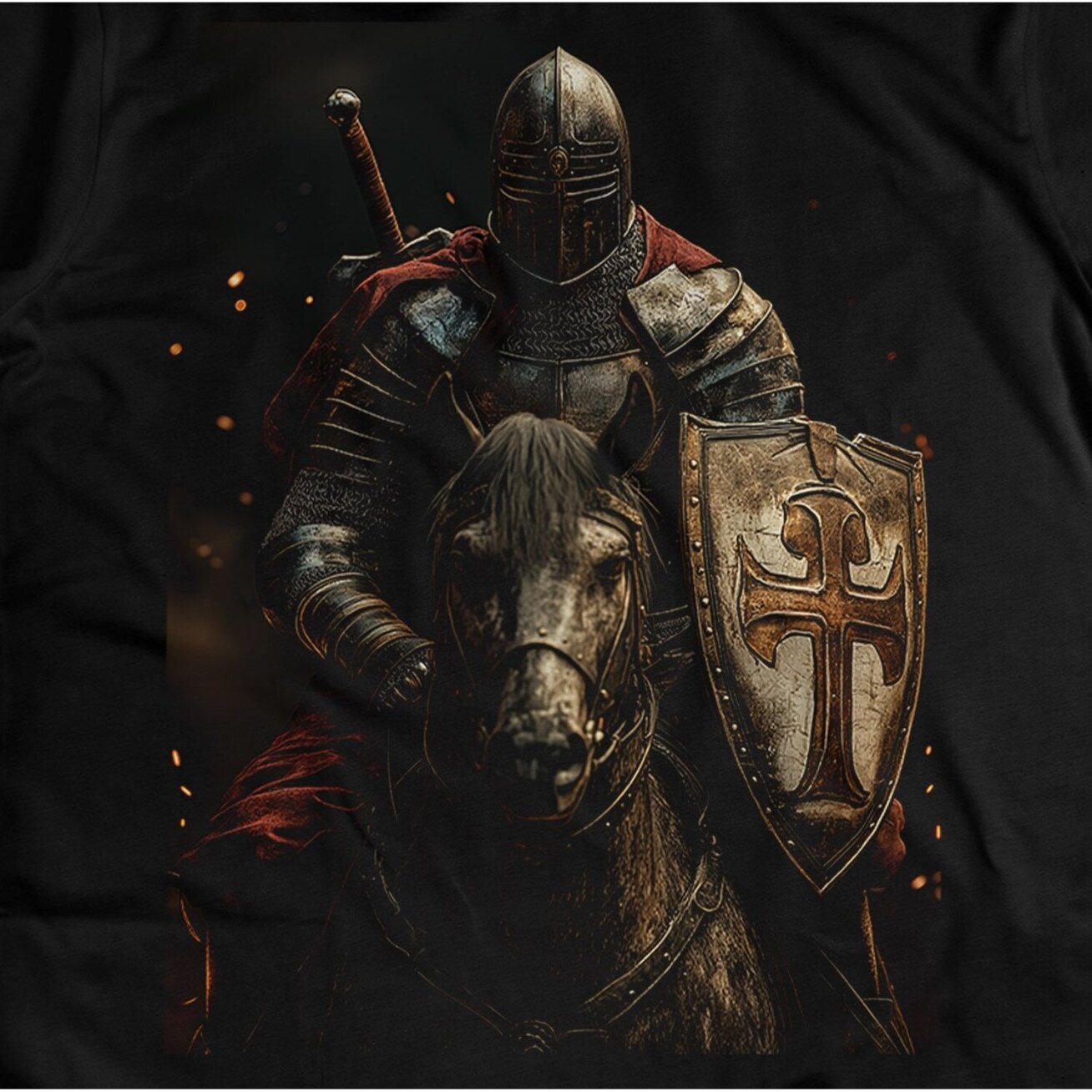 T-särk Dark Ember Knight 1 T-särk Dark Ember Knight 1