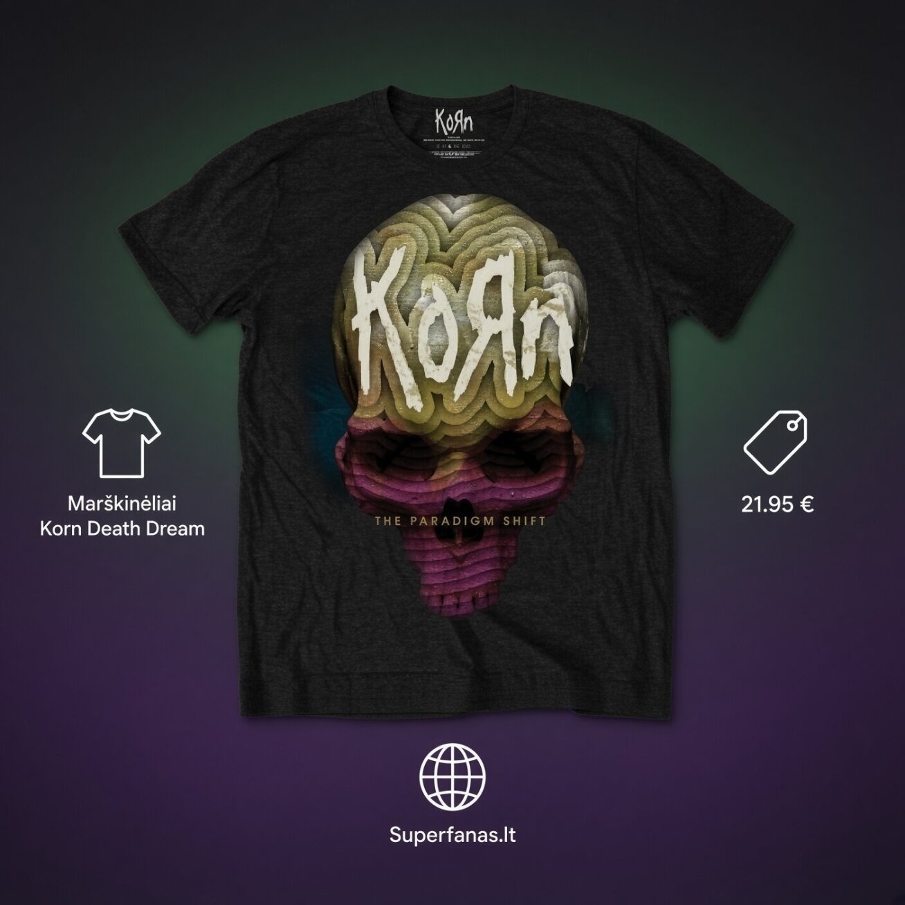 T-särk Korn Death Dream 2 T-särk Korn Death Dream 2