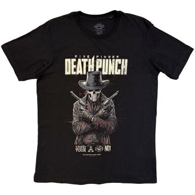 Marškinėliai Five Finger Death Punch Crossed Pistols Full Colour
