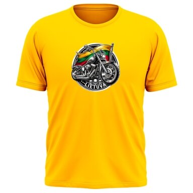 Marškinėliai Lietuva Biker