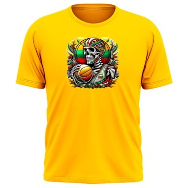 T-Shirt Lithuania Skull Man