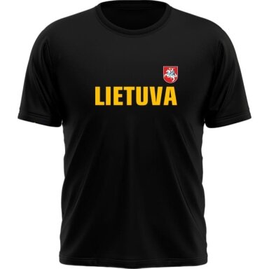 Marškinėliai Lietuva Su Vėliavėle Ant Nugaros