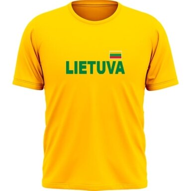 Marškinėliai Lietuva Su Vyčiu Ant Nugaros