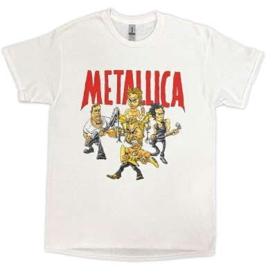 Футболка Metallica Load Chavez Cartoon White