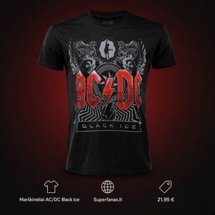 Koszulka AC/DC Black Ice 6