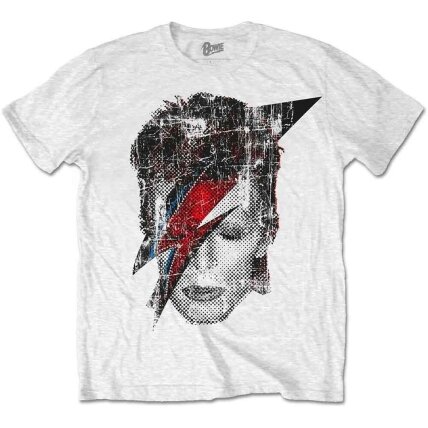 T-krekls David Bowie Halftone Flash Face T-krekls David Bowie Halftone Flash Face