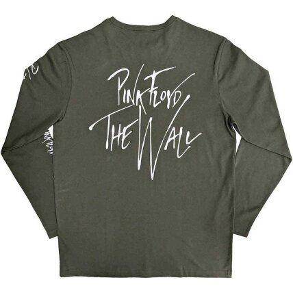 Marškinėliai Ilgomis Rankovėmis Pink Floyd The Wall Hammers Logo 2 Marškinėliai Ilgomis Rankovėmis Pink Floyd The Wall Hammers Logo 2