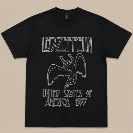 T-särk Led Zeppelin USA '77 T-särk Led Zeppelin USA '77