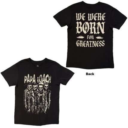 Marškinėliai Papa Roach Born For Greatness