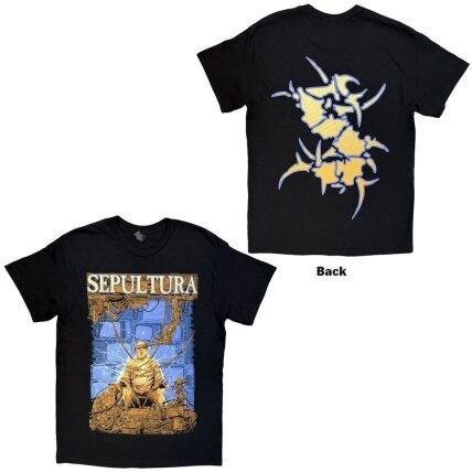 Marškinėliai Sepultura Chaos AD Marškinėliai Sepultura Chaos AD