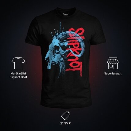 T-särk Slipknot Goat 3 T-särk Slipknot Goat 3