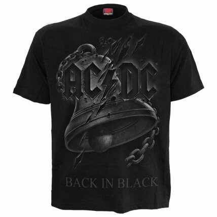 Koszulka Spiral AC/DC Back In Black Torn