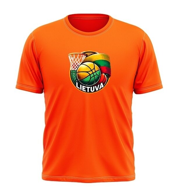 Junior T-Shirt Basketball Lithuania 3