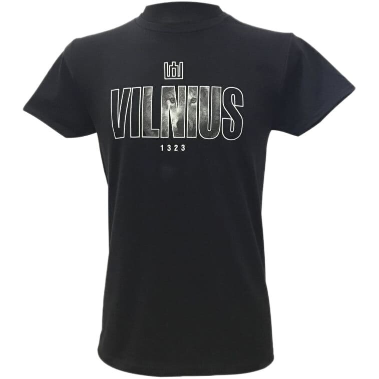 Marškinėliai Vilnius Geležinis Vilkas Marškinėliai Vilnius Geležinis Vilkas