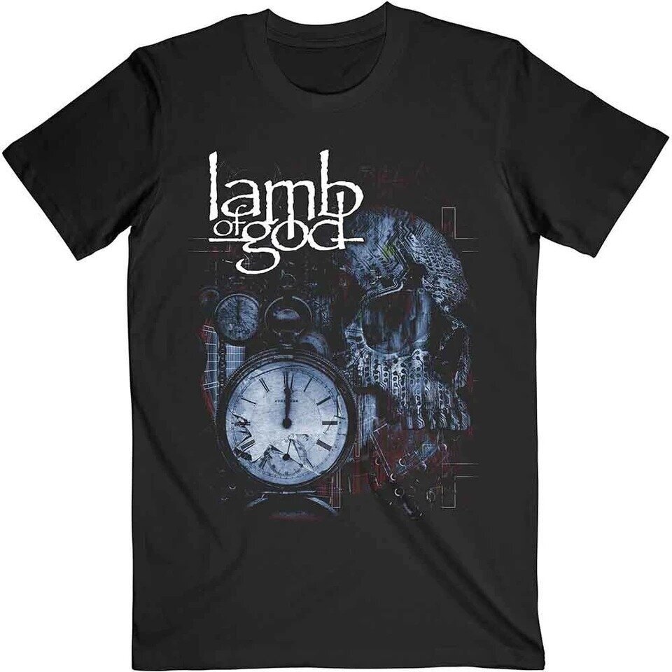 Marškinėliai Lamb Of God Circuitry Skull Recolour Marškinėliai Lamb Of God Circuitry Skull Recolour