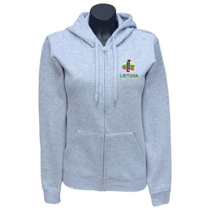 Ladies Hoodie With Zipper Lithuania