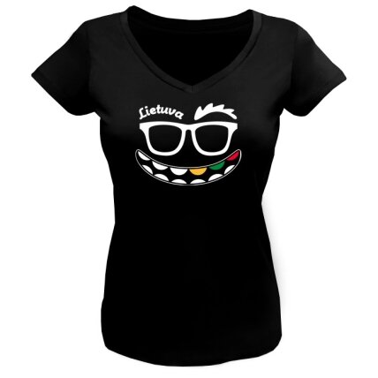 Ladies T-Shirt Lithuania Smile Ladies T-Shirt Lithuania Smile