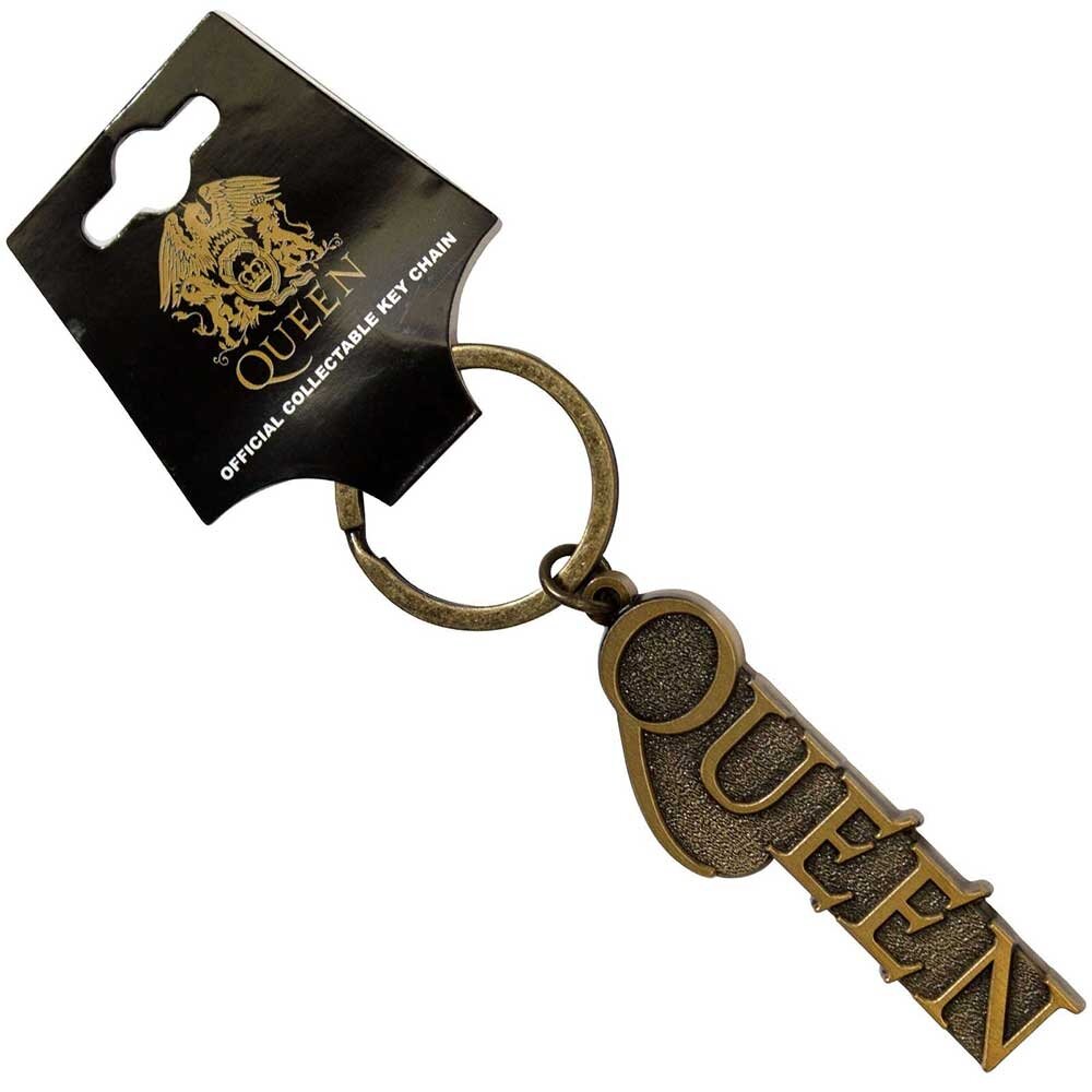 Keychain Queen Gold Logo Keychain Queen Gold Logo