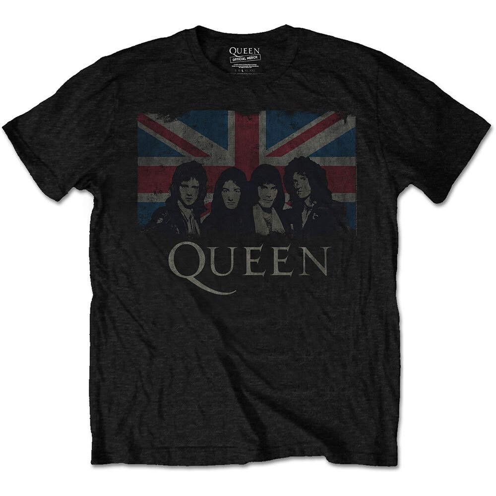 T-Shirt Queen Vintage Union Jack