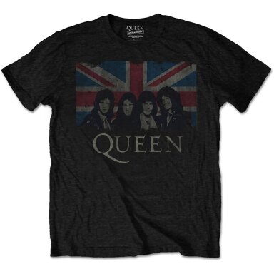 Queen Vintage Union Jack Marškinėliai