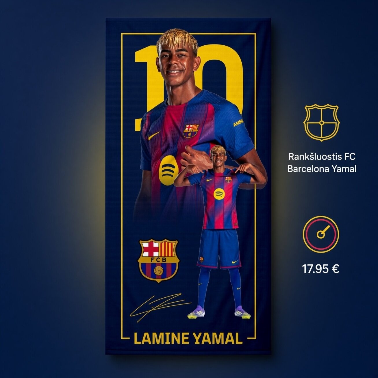 Rannarätik FC Barcelona Yamal 1 Rannarätik FC Barcelona Yamal 1