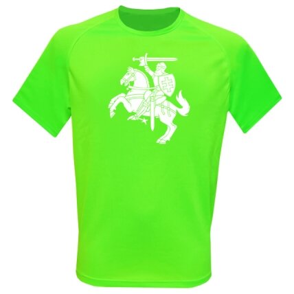 Sportiniai Marškinėliai Naujasis Vytis (Neon Green) Sportiniai Marškinėliai Naujasis Vytis (Neon Green)