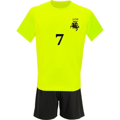 Vaikiška Sportinė Apranga Lietuva Futbolas Su Norimu Numeriu Ir Vardu Vaikiška Sportinė Apranga Lietuva Futbolas Su Norimu Numeriu Ir Vardu