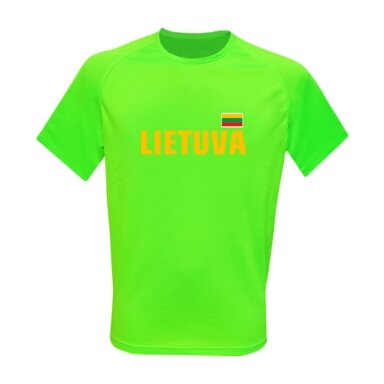 Vaikiški Sportiniai Marškinėliai Lietuva (Vytis Ant Nugaros)