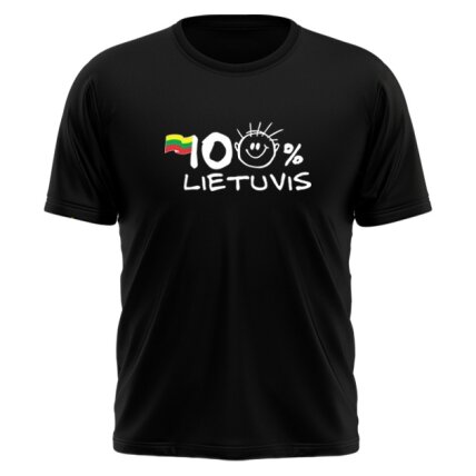 Junior T-Shirt 100 Percent Lithuanian Junior T-Shirt 100 Percent Lithuanian