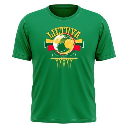 Junior T-Shirt Lithuania Basketball Country Junior T-Shirt Lithuania Basketball Country