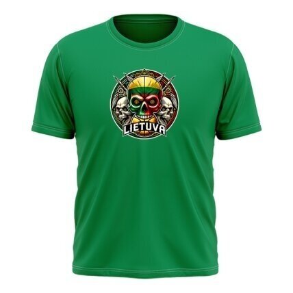 Kid's T-Shirt Lithuania Basketball Skulls (3 colours) Kid's T-Shirt Lithuania Basketball Skulls (3 colours)