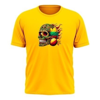 Junior Tee Lithuania Skull In Flames (3 colours) 1 Junior Tee Lithuania Skull In Flames (3 colours) 1