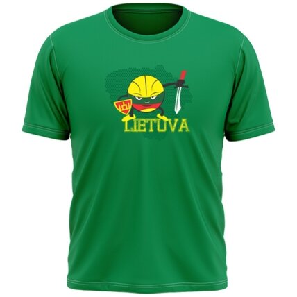 Vaikiški Marškinėliai Lietuva Riteris Kamuolys Vaikiški Marškinėliai Lietuva Riteris Kamuolys