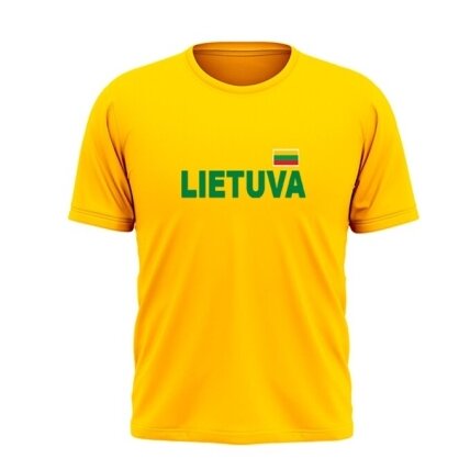 Kid's T-shirt Lithuania With Vytis On The Back Kid's T-shirt Lithuania With Vytis On The Back