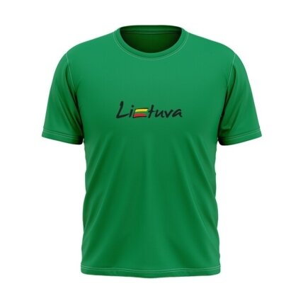 Kid's T-shirt Lithuania With Vytis On The Back