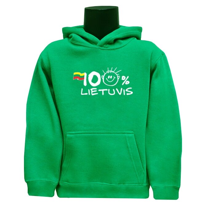 Junior Hoodie 100 Percent Lithuanian