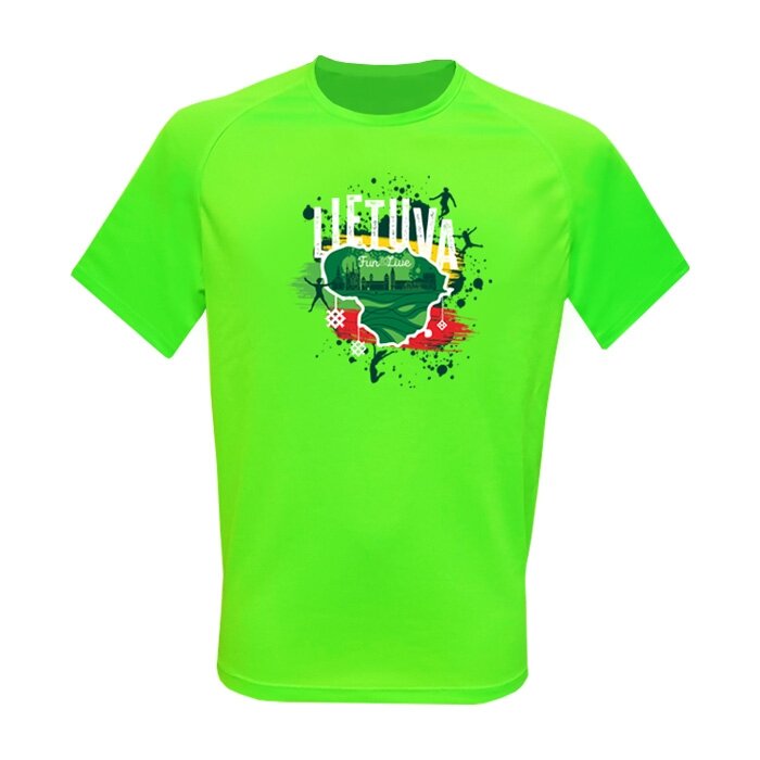 Junior Sports T-Shirt Lithuania Junior Sports T-Shirt Lithuania
