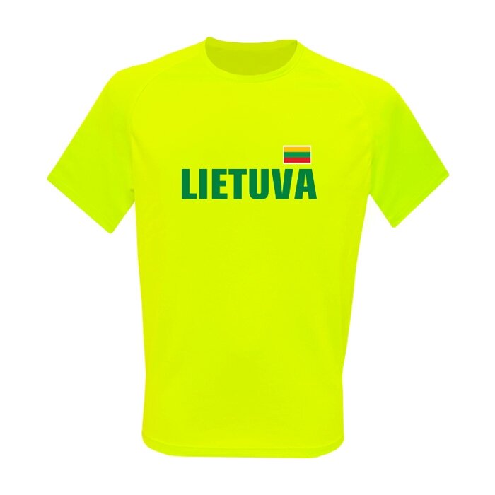 Vaikiški Sportiniai Marškinėliai Lietuva (Vytis Ant Nugaros)
