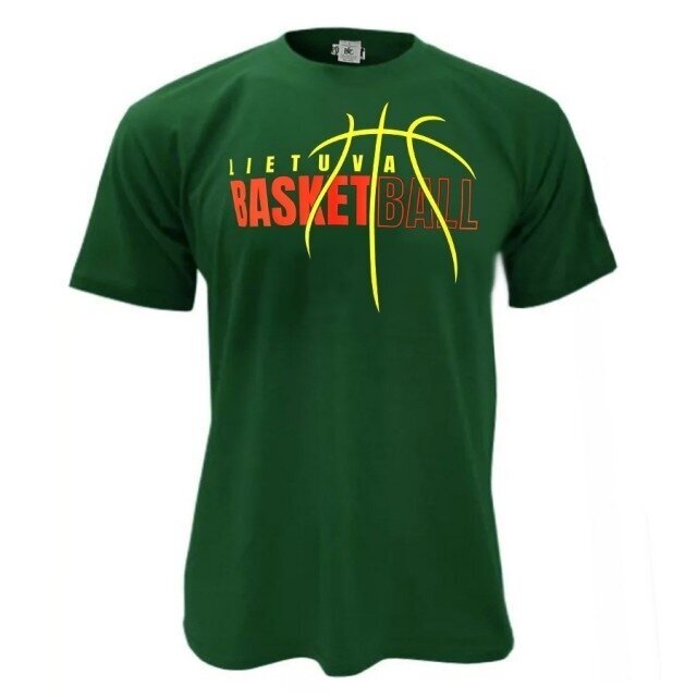 Green Fanatic T-Shirt Lithuania Basketball Green Fanatic T-Shirt Lithuania Basketball